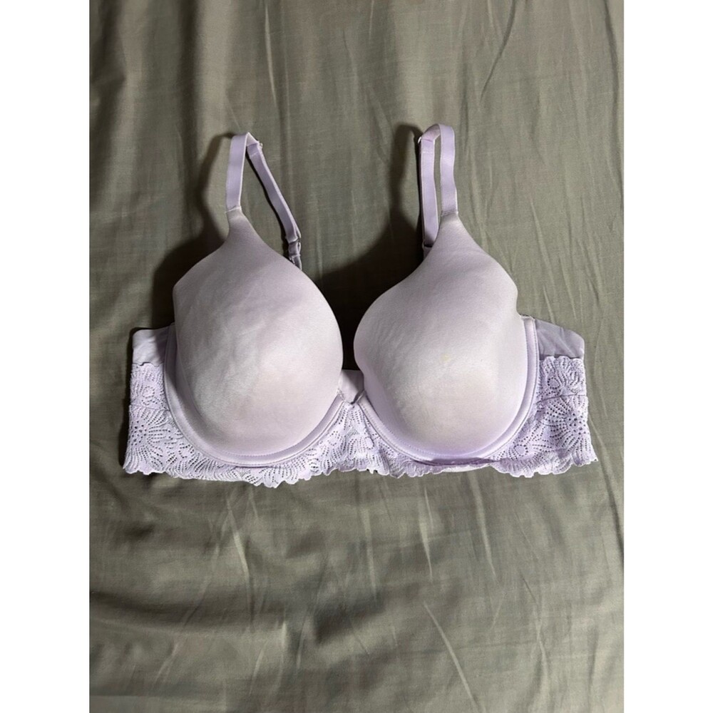 aerie Lavender Real Sunnie Full Coverage T-Shirt Bra Size 36D